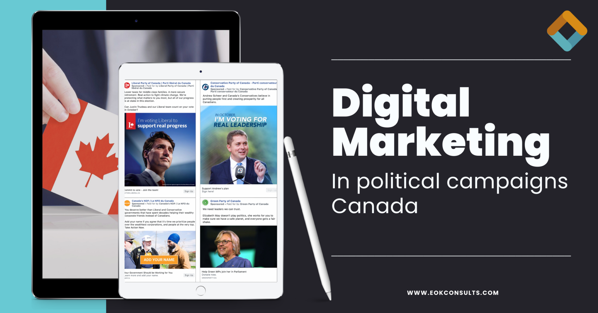 Digital Marketing In Political Campaigns In Canada: 5 Things To Know