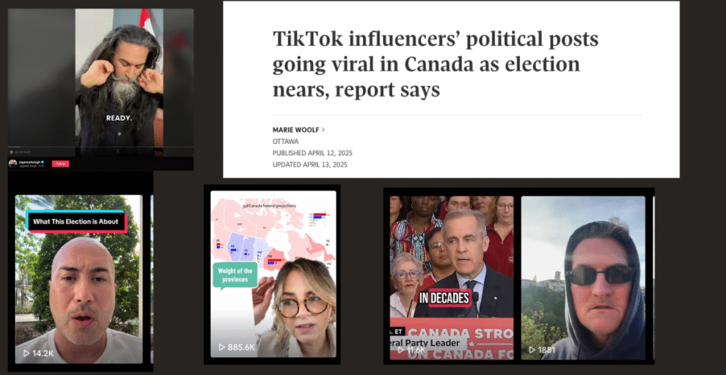 TikTok in Canada's 2025 Federal Election
